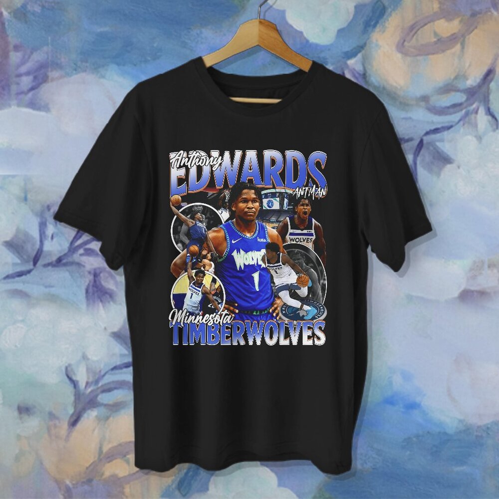 90s Vintage Style Anthony Edwards T-Shirt Anthony Edwards Tee